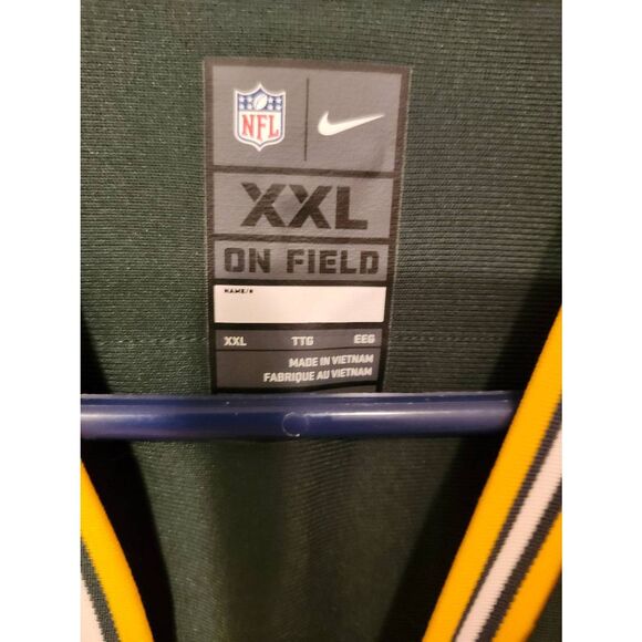 GREEN BAY PACKERS Aaron Rodgers  NFL Home Jersey 2X - Picture 3 of 4